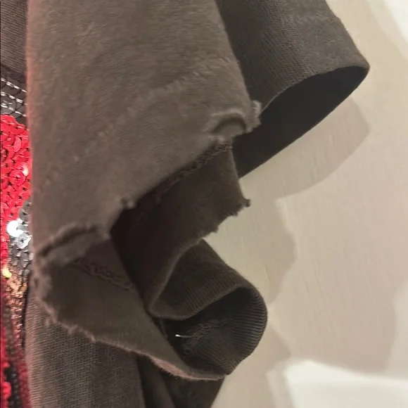 NWT MadeWorn Rolling Stones sequined lips 👄 and tongue 👅 tee small - Picture 12 of 16